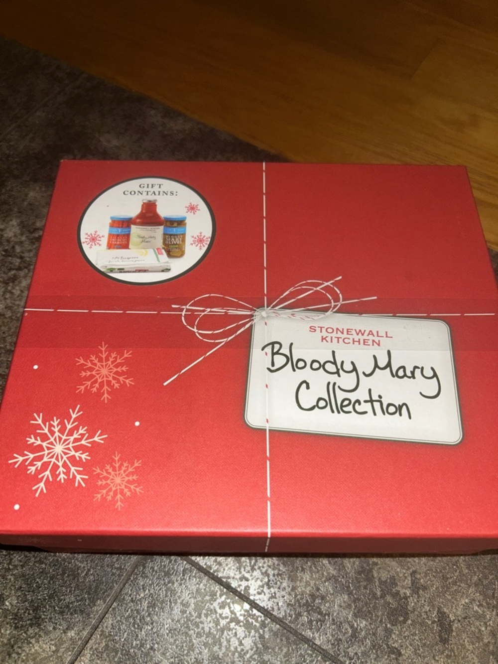 New sealed box - Stonewall Kitchen Holiday Bloody Mary Cocktail Gift Set